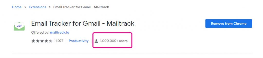 ردیابی ایمیل با Mailtrack