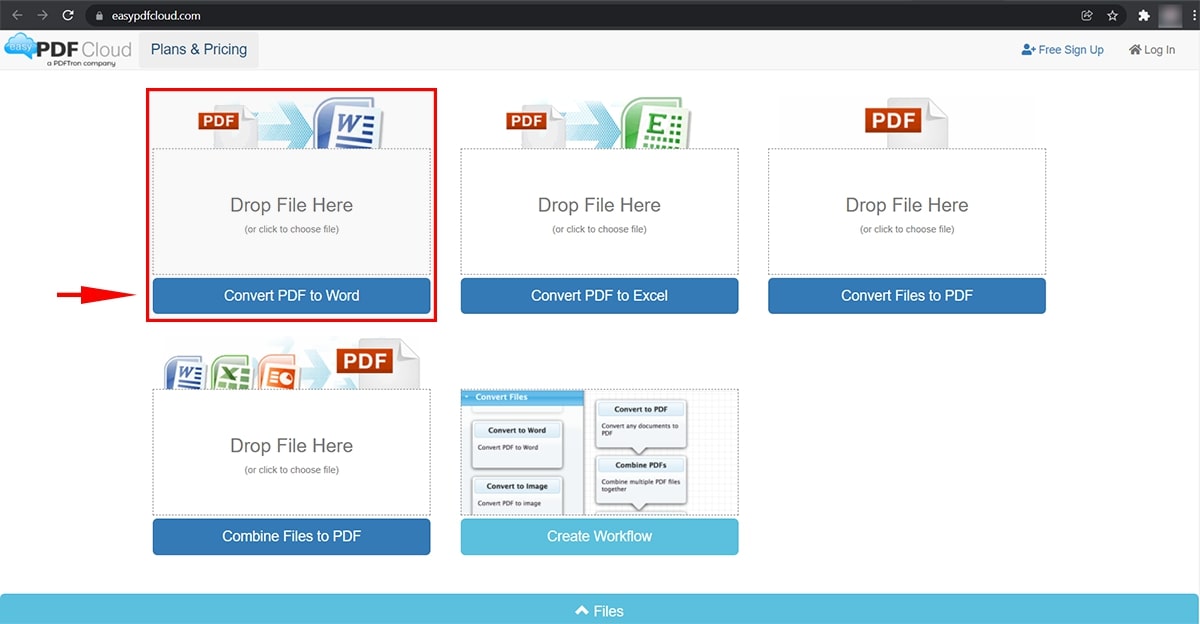 مبدل آنلاین PDF Cloud
