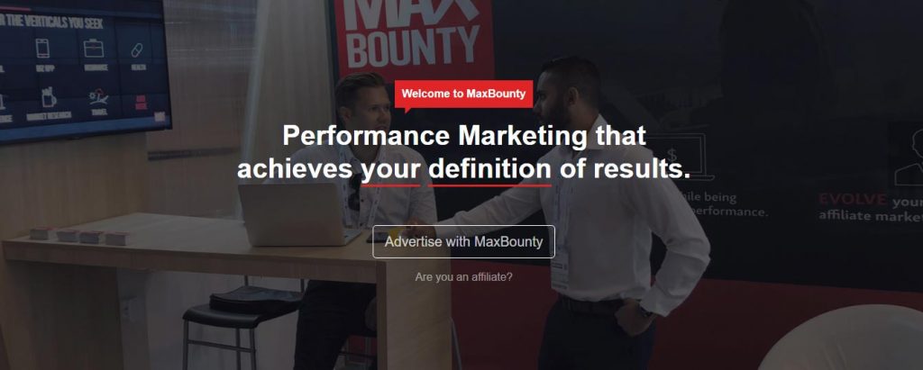 شبکه بازاریابی مشارکتی مکس‌بونتی (MaxBounty)