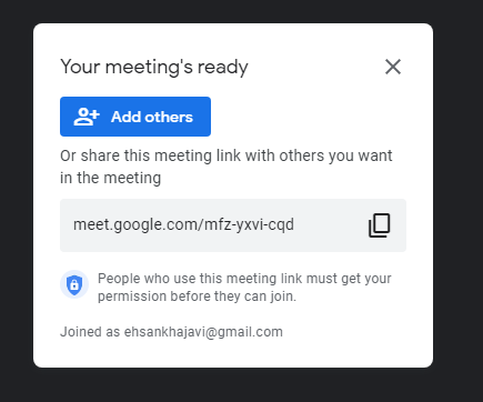راهنمای جلسه آنلاین در گوگل میت