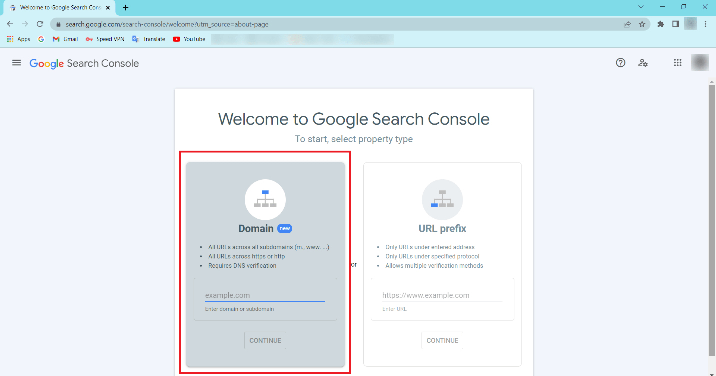 اتصال سایت به گوگل – گام اول
