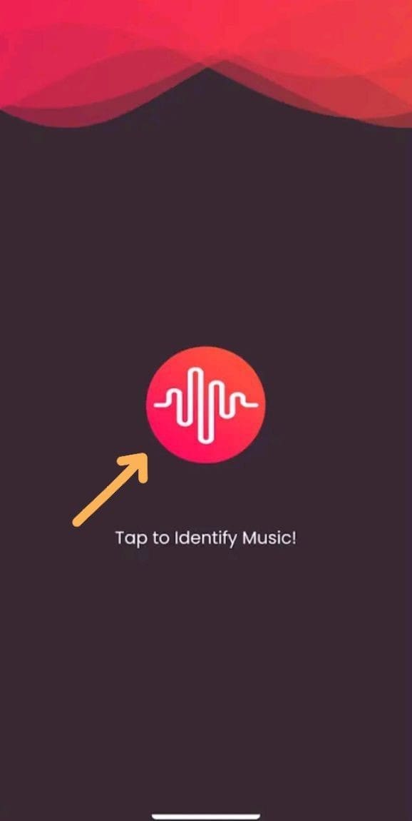 محیط اپلیکیشن Music Finder - songs and lyrics