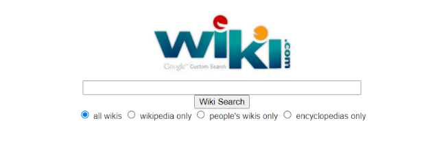 موتور جستجوی ویکی Wiki