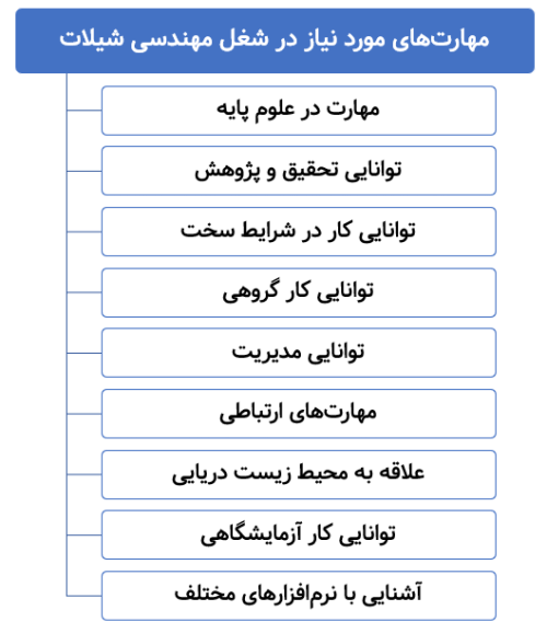 مهارت های مورد نیاز در شغل مهندسی شیلات