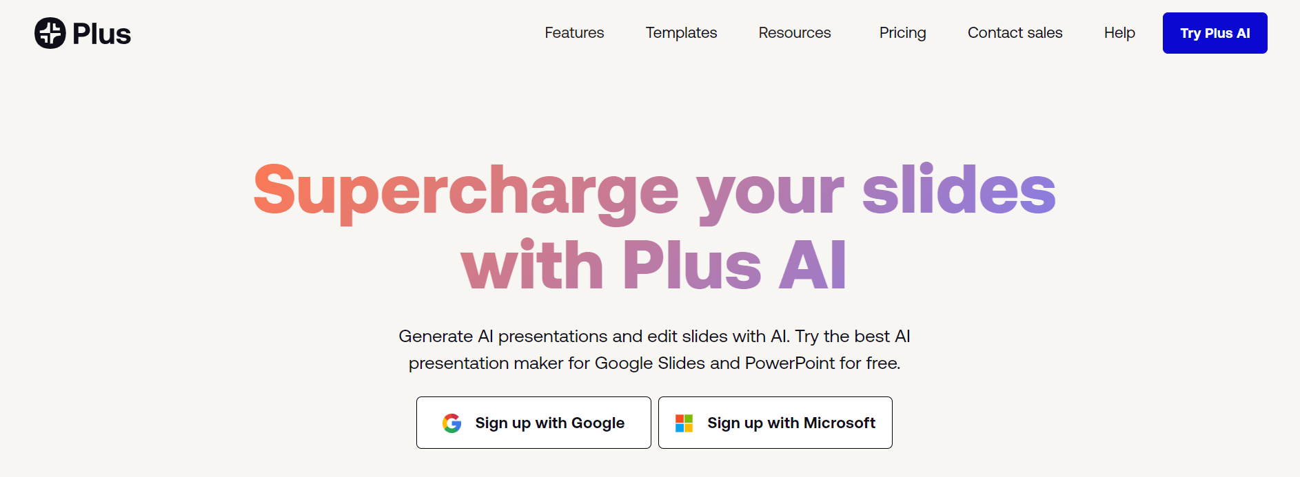 Plus AI